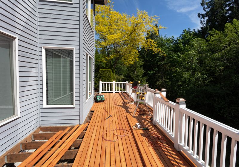 Wood Deck Stripping detail